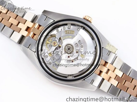 MiroTime 0226 Original DateJust 41 126331 904L SS RG VSF 1:1 Best Edition Brown Dial on Jubilee Bracelet VS 1711